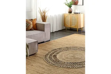 Tasokudos Bogazoren - 160x230 cm - Kodintekstiilit & matot - Matto - Moderni matto - Juuttimatto & Hamppumatto