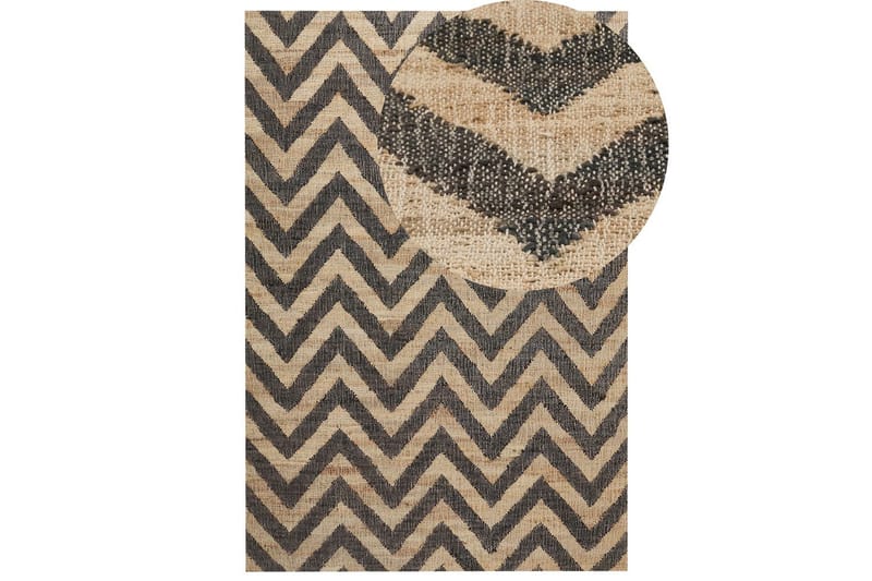 Tasokudos Dedepinari - 160x230 cm - Kodintekstiilit & matot - Matto - Moderni matto - Juuttimatto & Hamppumatto