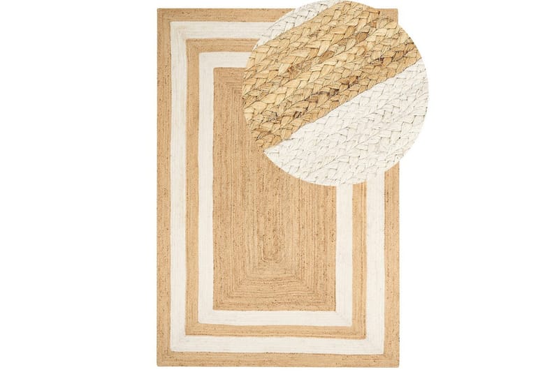 Tasokudos Gemerek - 160x230 cm - Kodintekstiilit & matot - Matto - Moderni matto - Juuttimatto & Hamppumatto