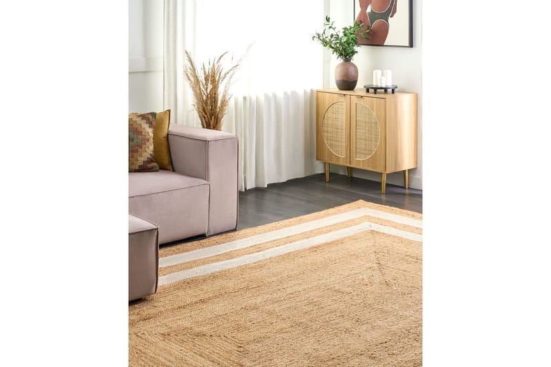 Tasokudos Gemerek - 300x400 cm - Kodintekstiilit & matot - Matto - Moderni matto - Juuttimatto & Hamppumatto