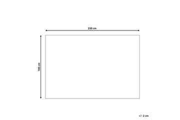 Tasokudos Sinankoy - 160x230 cm - Kodintekstiilit & matot - Matto - Moderni matto - Juuttimatto & Hamppumatto