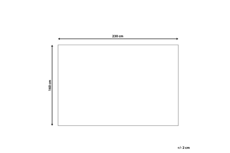 Tasokudos Sinankoy - 160x230 cm - Kodintekstiilit & matot - Matto - Moderni matto - Juuttimatto & Hamppumatto