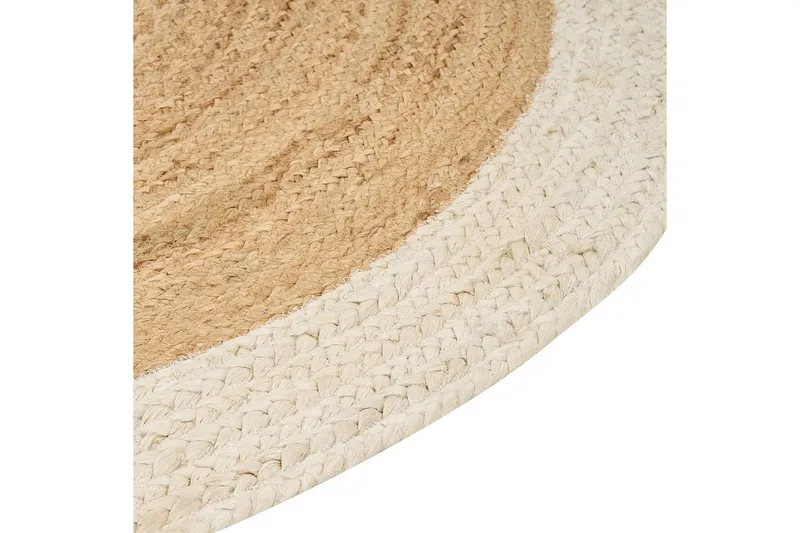 Tasokudos Yayalar - Beige, valkoinen - Kodintekstiilit & matot - Matto - Moderni matto - Juuttimatto & Hamppumatto