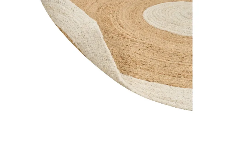 Tasokudos Yayalar - Beige, valkoinen - Kodintekstiilit & matot - Matto - Moderni matto - Juuttimatto & Hamppumatto