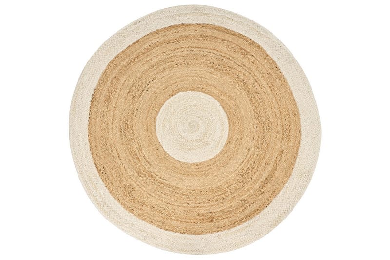 Tasokudos Yayalar - Beige, valkoinen - Kodintekstiilit & matot - Matto - Moderni matto - Juuttimatto & Hamppumatto