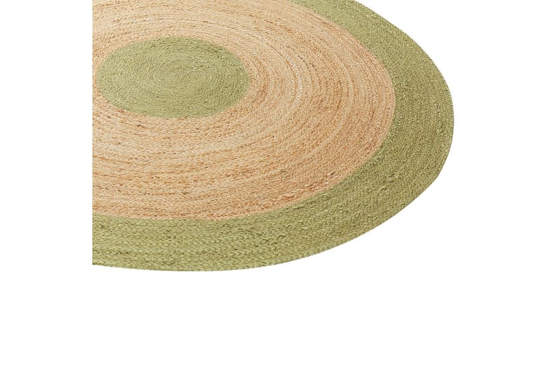 Tasokudos Yayalar - Beige, Vihreä - Kodintekstiilit & matot - Matto - Moderni matto - Juuttimatto & Hamppumatto