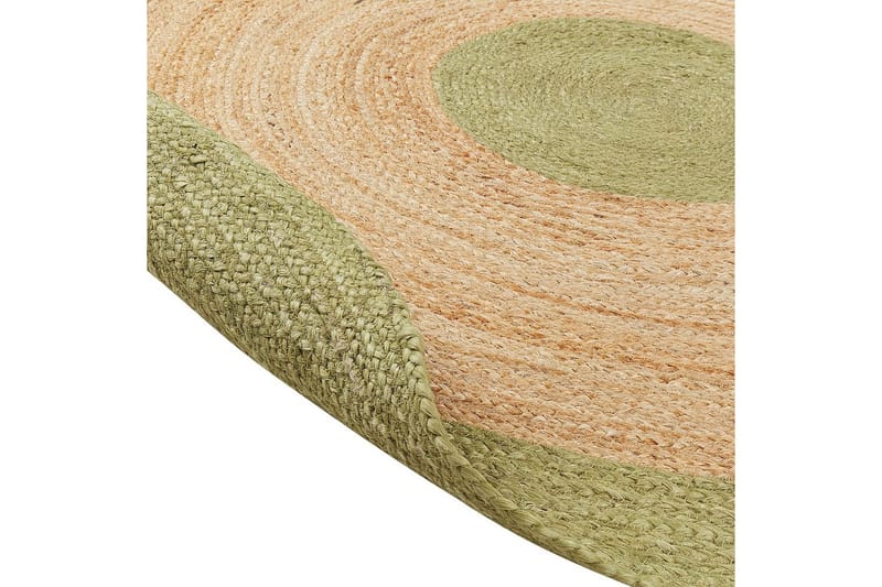 Tasokudos Yayalar - Beige, Vihreä - Kodintekstiilit & matot - Matto - Moderni matto - Juuttimatto & Hamppumatto