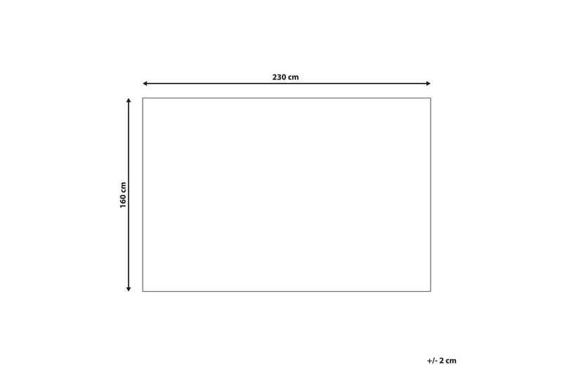 Tasokudos Yenikoy - 160x230 cm - Kodintekstiilit & matot - Matto - Moderni matto - Juuttimatto & Hamppumatto