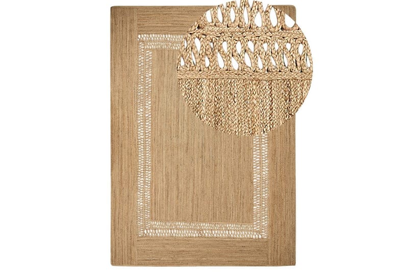 Tasokudos Yenikoy - 160x230 cm - Kodintekstiilit & matot - Matto - Moderni matto - Juuttimatto & Hamppumatto