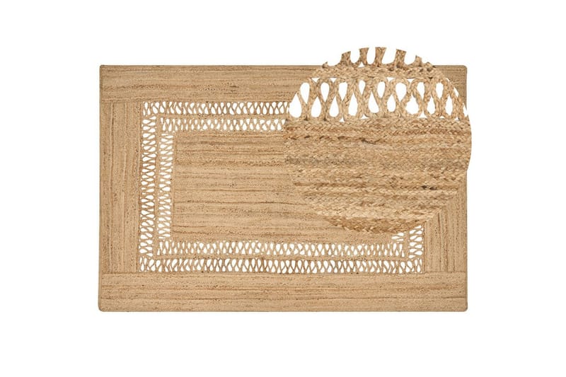 Tasokudos Yenikoy - 200x300 cm - Kodintekstiilit & matot - Matto - Moderni matto - Juuttimatto & Hamppumatto