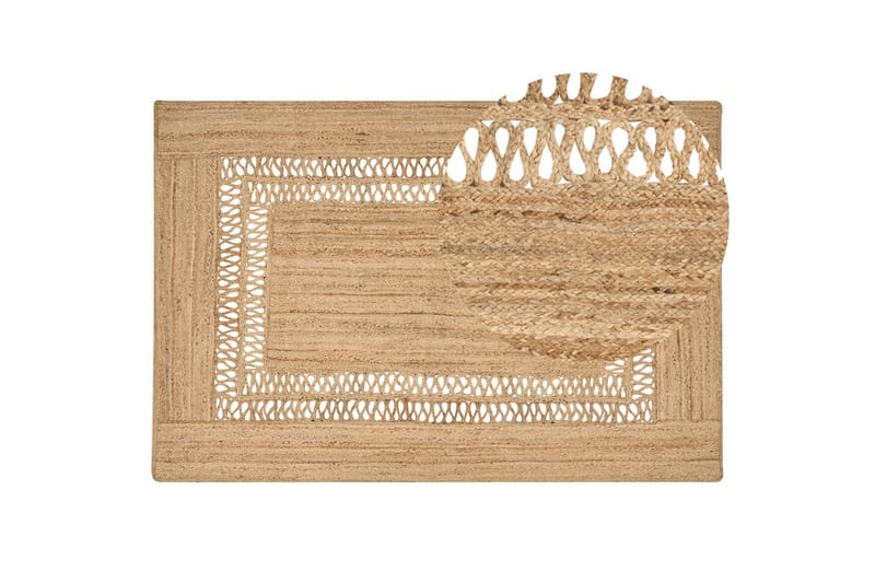 Tasokudos Yenikoy - 200x300 cm - Kodintekstiilit & matot - Matto - Moderni matto - Juuttimatto & Hamppumatto