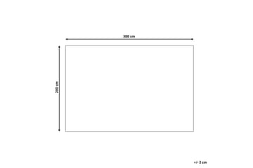 Tasokudos Yenikoy - 200x300 cm - Kodintekstiilit & matot - Matto - Moderni matto - Sisalmatto