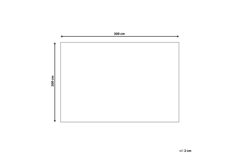 Tasokudos Yenikoy - 200x300 cm - Kodintekstiilit & matot - Matto - Moderni matto - Juuttimatto & Hamppumatto