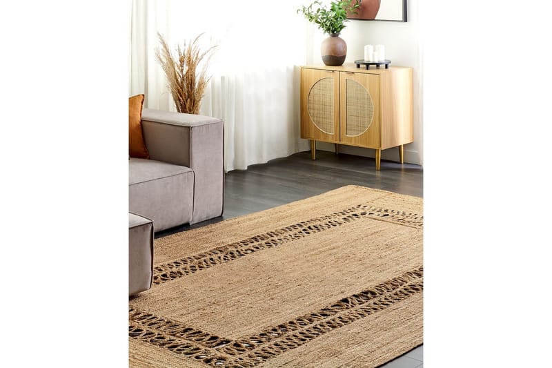 Tasokudos Yenikoy - 200x300 cm - Kodintekstiilit & matot - Matto - Moderni matto - Juuttimatto & Hamppumatto