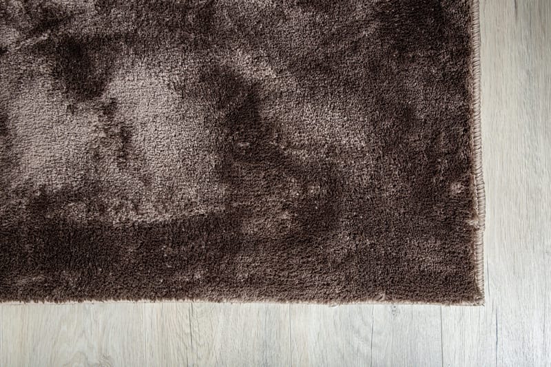 Tasokudottu Matto Blanca 160x230 cm - Ruskea - Kodintekstiilit & matot - Matto - Moderni matto - Nukkamatto