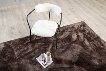 Tasokudottu Matto Blanca 160x230 cm - Ruskea - Kodintekstiilit & matot - Matto - Moderni matto - Nukkamatto