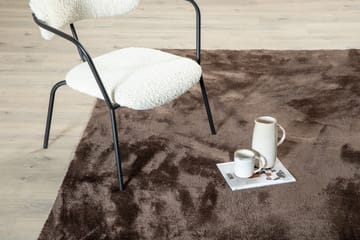 Tasokudottu Matto Blanca 160x230 cm - Ruskea - Kodintekstiilit & matot - Matto - Moderni matto - Nukkamatto