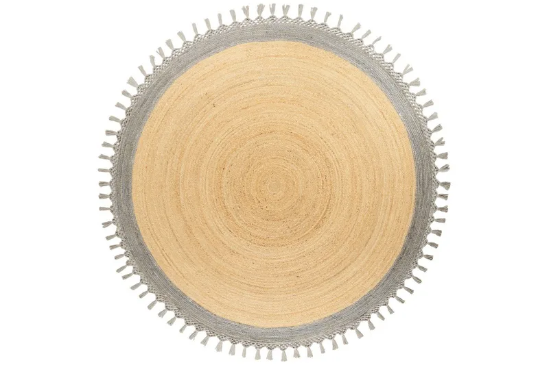 Tasokutoinen Marts, Beige, Harmaa, 200x200 cm