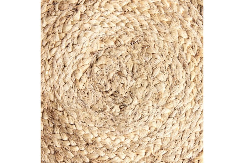 Tasokutoinen Marts - Beige, Sininen, 200x200 cm - Kodintekstiilit & matot - Matto - Moderni matto - Juuttimatto & Hamppumatto