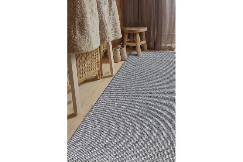 Titan Tuftattu matto 140x200 cm - Harmaa - Kodintekstiilit & matot - Matto - Moderni matto - Wilton-matto