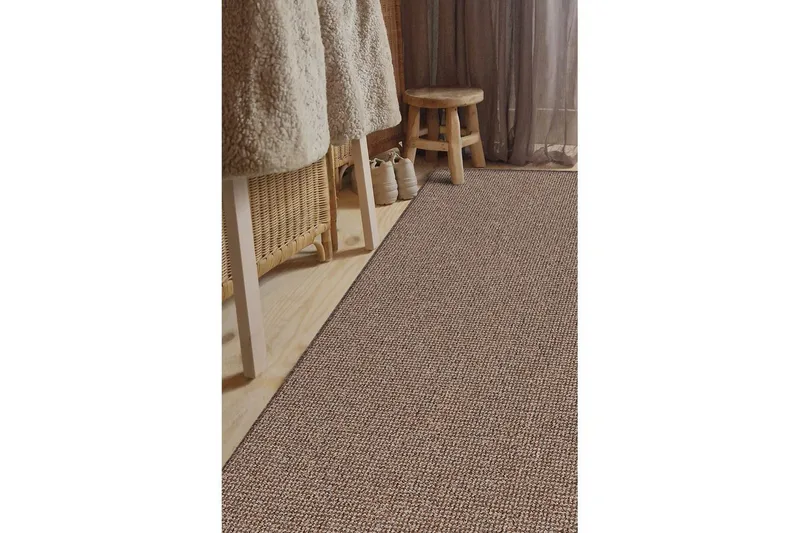 Titan Tuftattu matto 200x290 cm - Ruskea - Kodintekstiilit & matot - Matto - Moderni matto - Wilton-matto