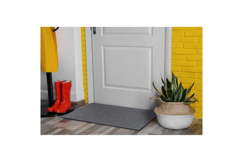 Titan Tuftattu matto 80x250 cm - Harmaa - Kodintekstiilit & matot - Matto - Moderni matto - Wilton-matto