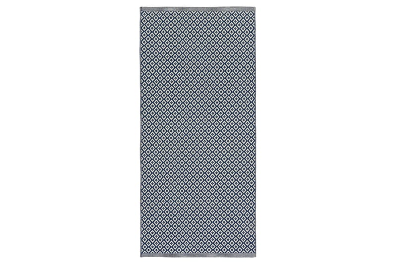 Ullamatto Björkö 75x150 cm Suorakulmainen - Sininen - Kodintekstiilit & matot - Matto - Moderni matto - Villamatto
