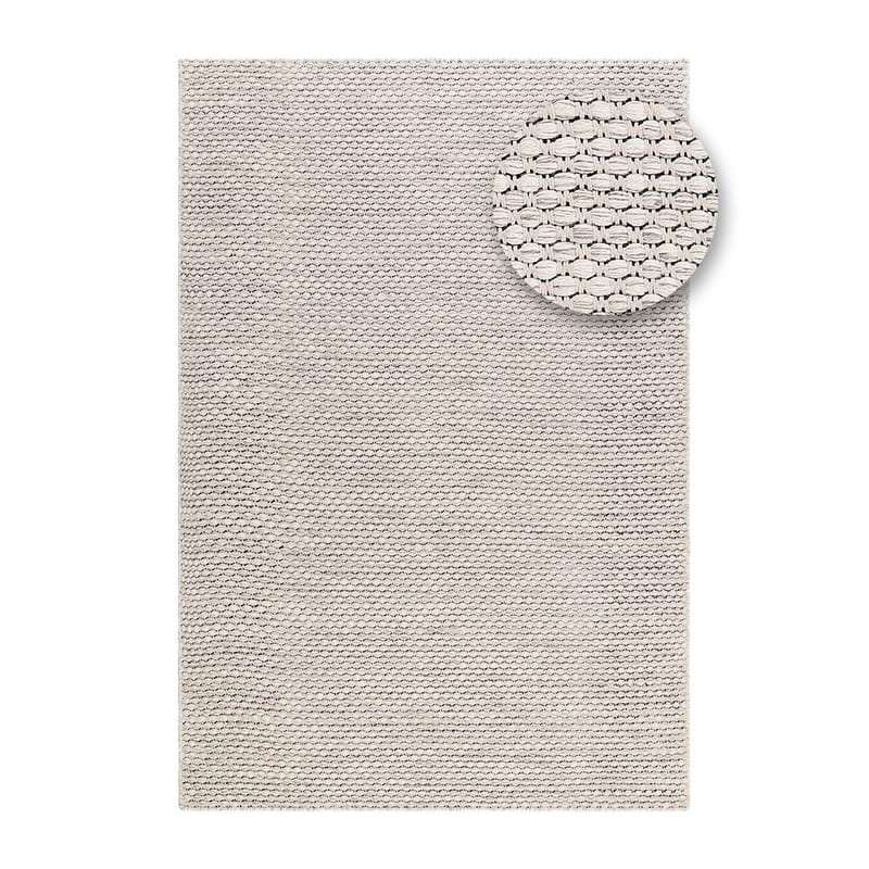 Ullmatta KM Home Grädde 240x340 cm - Kodintekstiilit & matot - Matto - Moderni matto - Villamatto