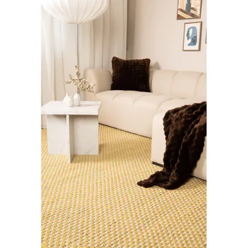 Ullmatta KM Home Gul 140x200 cm - Kodintekstiilit & matot - Matto - Moderni matto - Villamatto