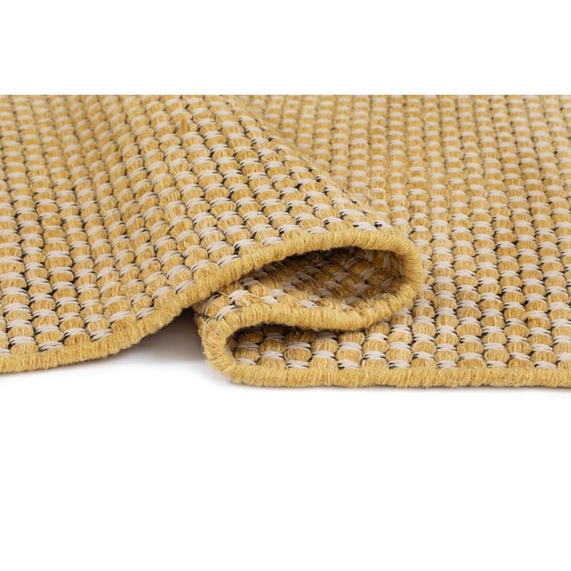 Ullmatta KM Home Gul 140x200 cm - Kodintekstiilit & matot - Matto - Moderni matto - Villamatto