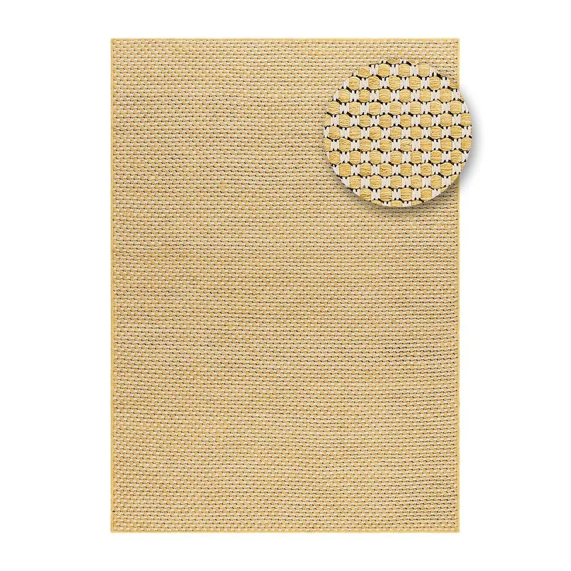 Ullmatta KM Home Gul 140x200 cm - Kodintekstiilit & matot - Matto - Moderni matto - Villamatto