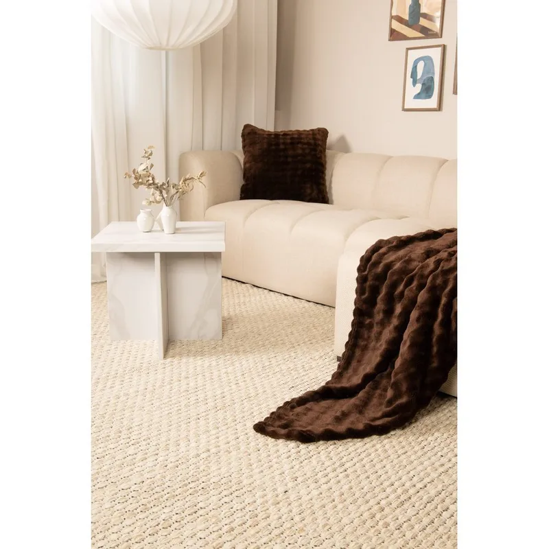 Ullmatta KM Home Natur 240x340 cm - Kodintekstiilit & matot - Matto - Moderni matto - Villamatto