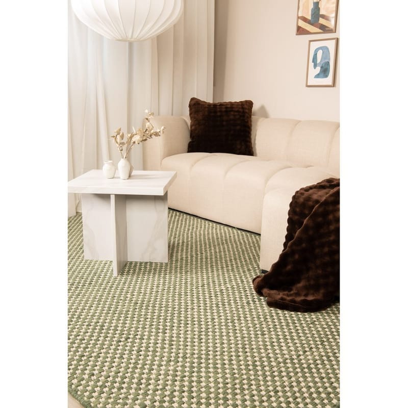 Ullmatta KM Home Smaragdgrön 200x300 cm - Kodintekstiilit & matot - Matto - Moderni matto - Villamatto