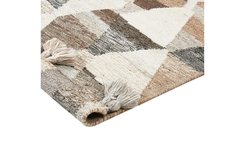 Villamatto Argavand 160x230 cm - Beige - Kodintekstiilit & matot - Matto - Moderni matto - Villamatto