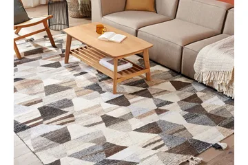 Villamatto Argavand 200x300 cm - Beige - Kodintekstiilit & matot - Matto - Moderni matto - Villamatto
