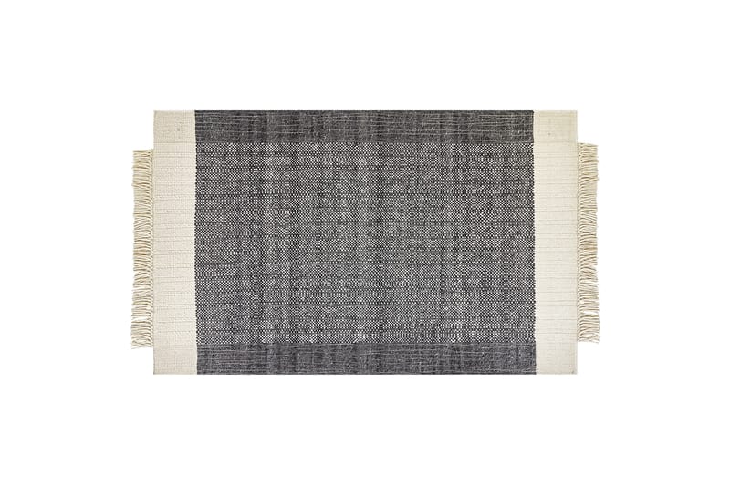 Villamatto Atlanti 140x200 cm - Musta/Valkoinen - Kodintekstiilit & matot - Matto - Moderni matto - Villamatto