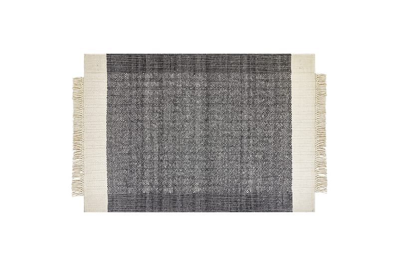 Villamatto Atlanti 160x230 cm - Musta/Valkoinen - Kodintekstiilit & matot - Matto - Moderni matto - Villamatto