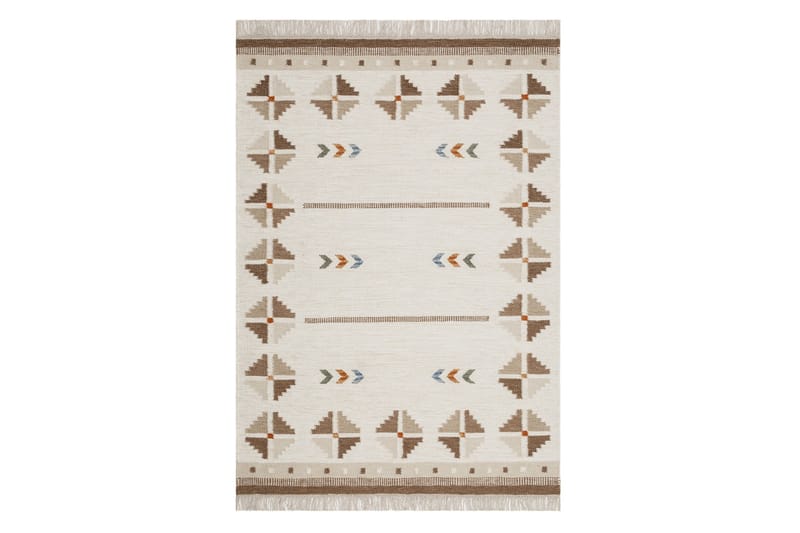 Villamatto Avesta 140x200 Suorakaiteen muotoinen, Hiekka