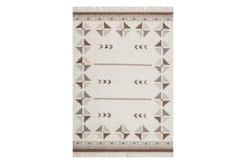 Villamatto Avesta 140x200 Suorakaiteen muotoinen - Luonnonväri - Kodintekstiilit & matot - Matto - Moderni matto - Villamatto