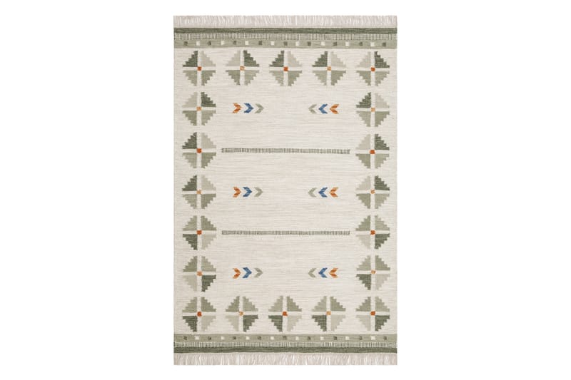 Villamatto Avesta 160x230 Suorakaiteen muotoinen - Vihreä - Kodintekstiilit & matot - Matto - Moderni matto - Villamatto