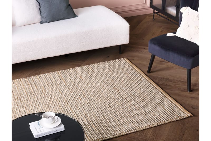 Villamatto Banoo 140x200 cm - Beige - Kodintekstiilit & matot - Matto - Moderni matto - Villamatto
