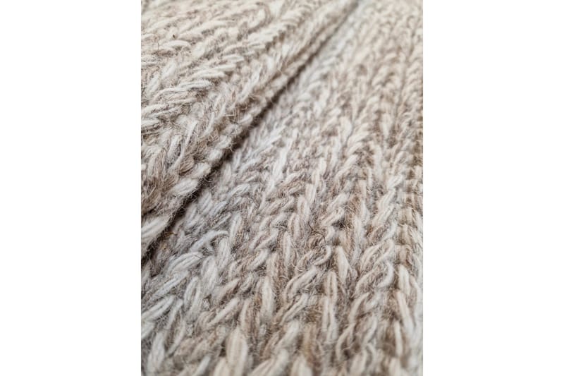 Villamatto Bilke 240x340 cm Pitkulainen - Beige - Kodintekstiilit & matot - Matto - Moderni matto - Villamatto