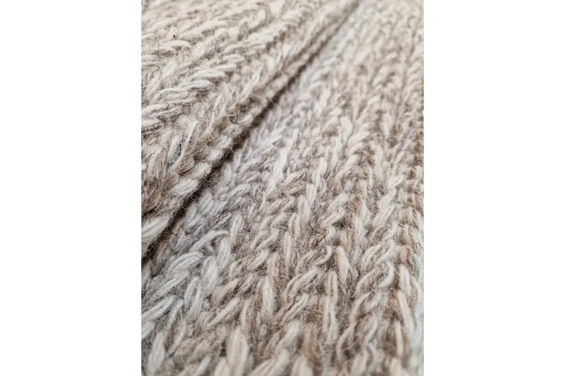 Villamatto Bilke 240x340 cm Pitkulainen - Beige - Kodintekstiilit & matot - Matto - Moderni matto - Villamatto