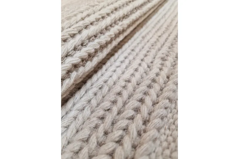 Villamatto Bilke 240x340 cm Pitkulainen - Valkoinen - Kodintekstiilit & matot - Matto - Moderni matto - Villamatto