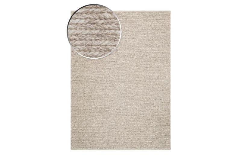 Villamatto Bilke 300x400 cm - Beige - Kodintekstiilit & matot - Matto - Moderni matto - Villamatto