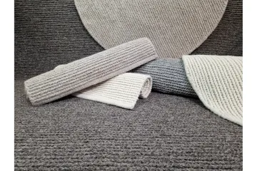Bilke Villamatto 160x230 cm Suorakulmainen - Beige - Kodintekstiilit & matot - Matto - Moderni matto - Villamatto