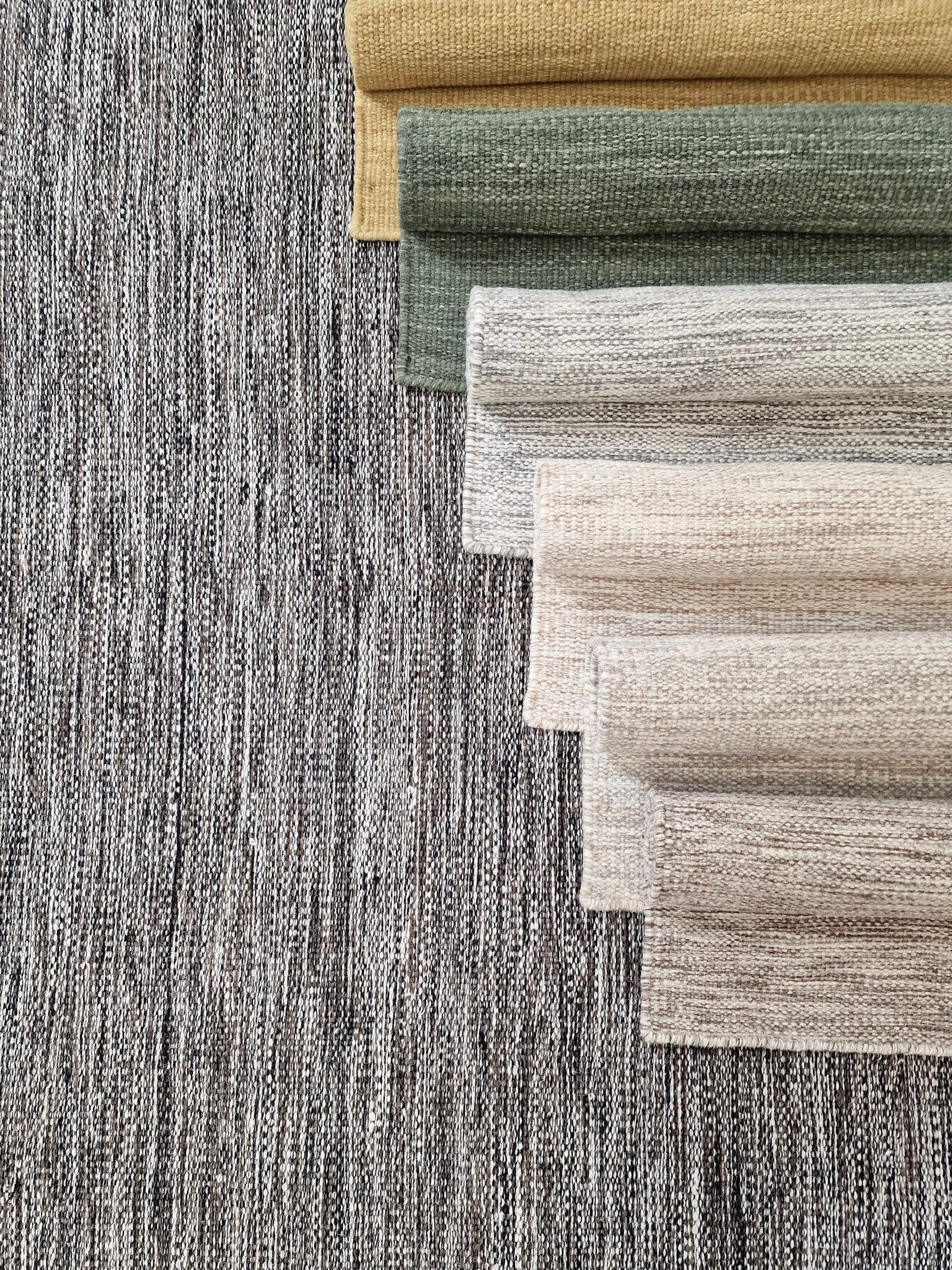 Villamatto Birka 240x340 cm - Samettivihreä