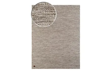 Villamatto Birka 300x400 cm Tumma Pellava - Tumma pellava - Kodintekstiilit & matot - Matto - Moderni matto - Villamatto
