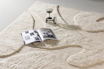 Villamatto Boone 160x230 cm - Beige - Kodintekstiilit & matot - Matto - Moderni matto - Villamatto
