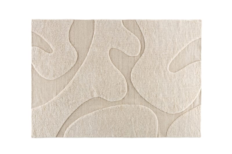 Villamatto Boone 160x230 cm - Beige - Kodintekstiilit & matot - Matto - Moderni matto - Villamatto